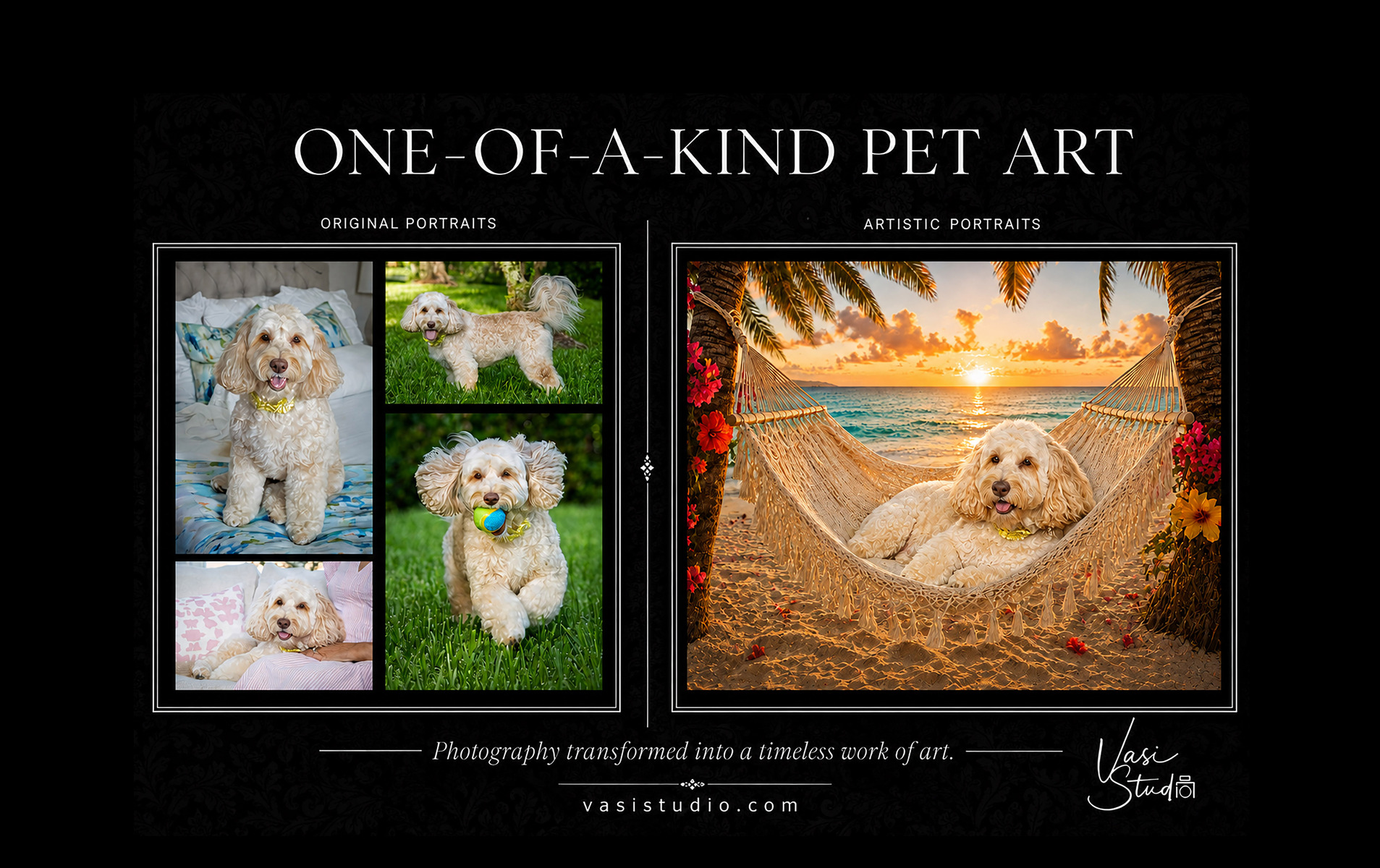Pet art - pet unic artistic portraits
